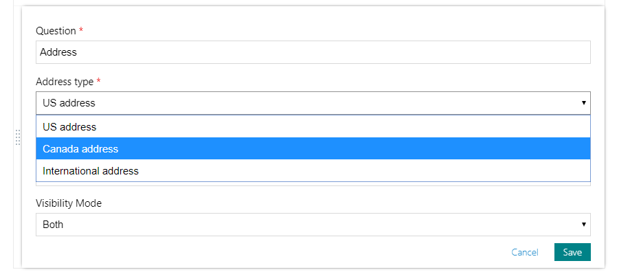 Canada-Address