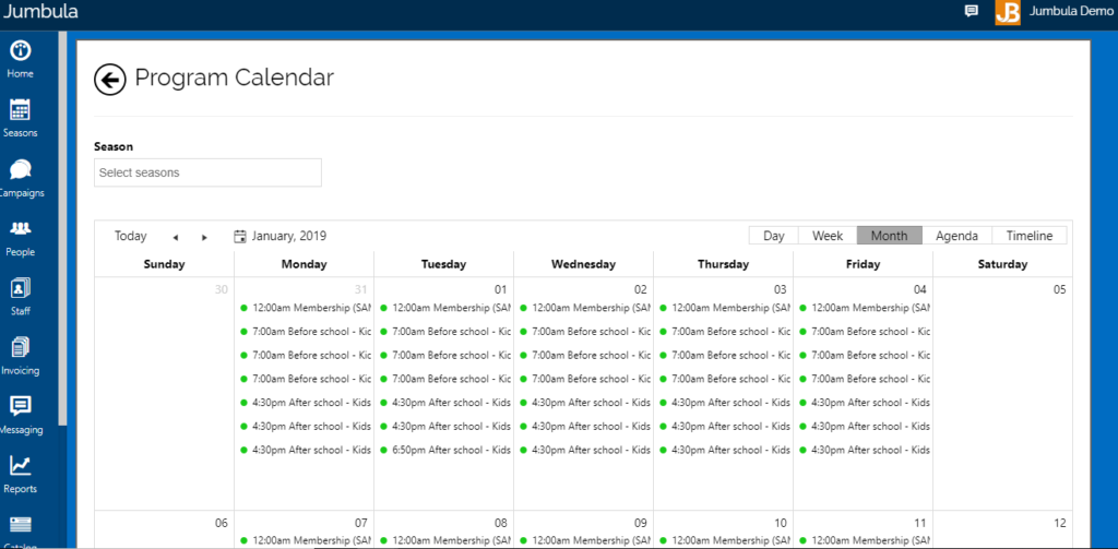 Calendar-Month-View
