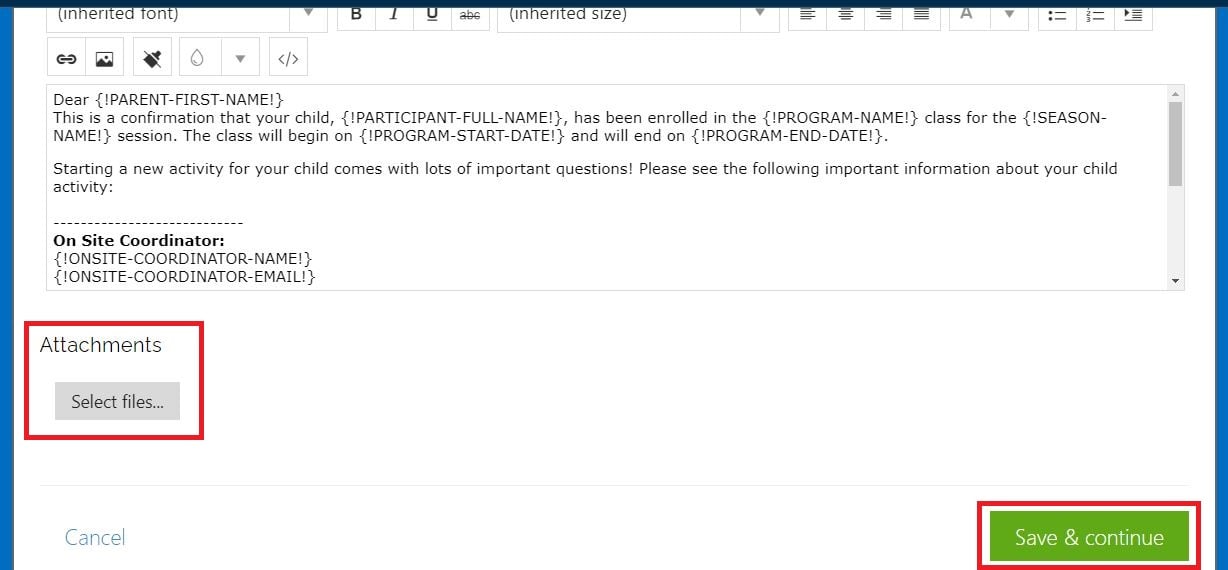 attach file