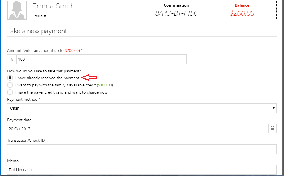 Take-a-payment-received-ammount
