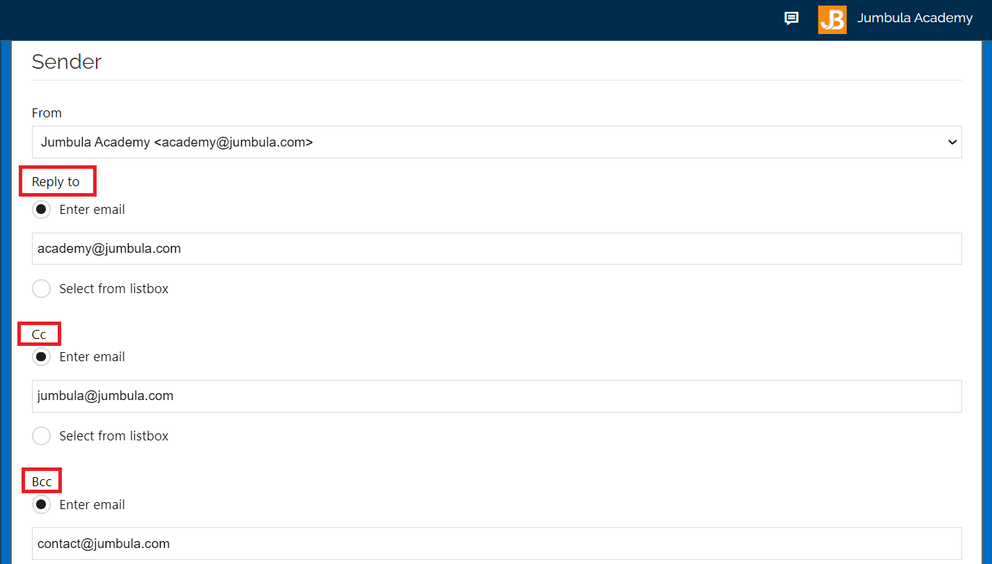 Autofill campaign setup