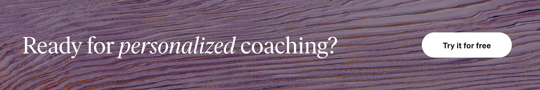 ready for personalized coaching - coaching for individuals