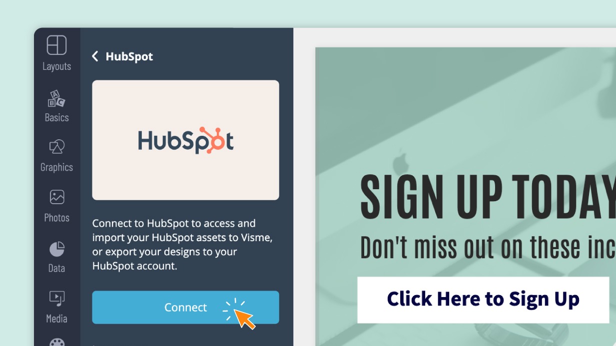 Easily share your content with your audience
