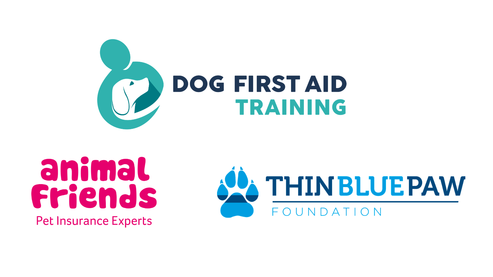 Dog First Aid Logos Horizontal