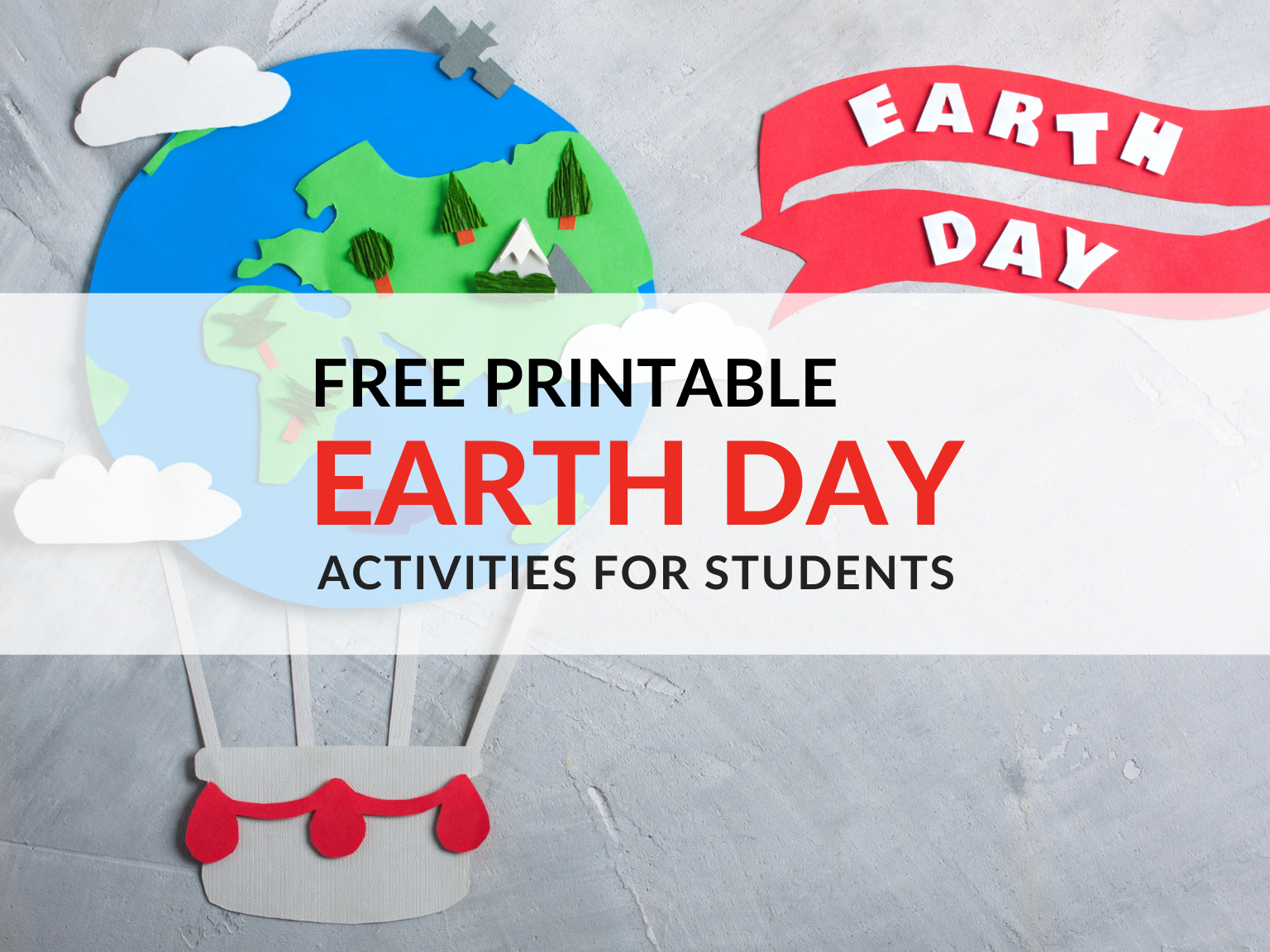 printable earth day activities